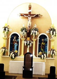 Altar da Matriz S. Santana. Foto: (Clerisvaldo)
